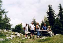 Rast auf der Duerren Leiten