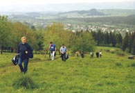 Aufssteig auf den Schi-Hausberg in Tatrzanska (200m)