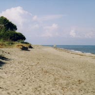 Strand beim Rio Plage