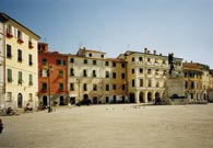 Piazza Matteotti in Sarzana